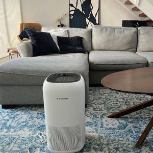 Air purifier in living room.