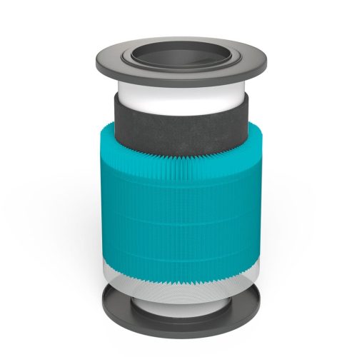 TrustedAir True HEPA filter removing 99.97% of mold, allergens, and bacteria